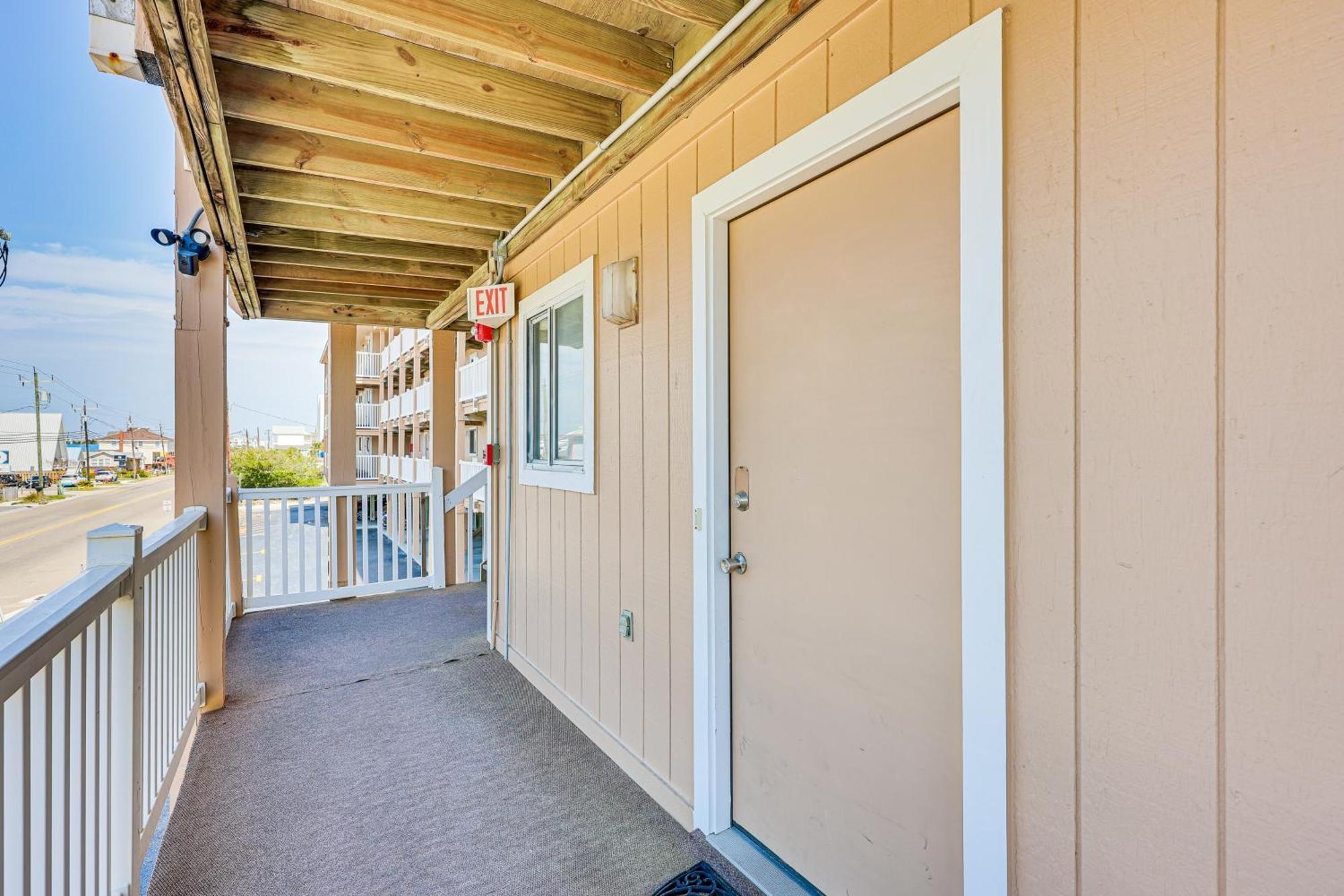 Carolina Beach Condo With Balcony And Ocean Access! Exterior foto