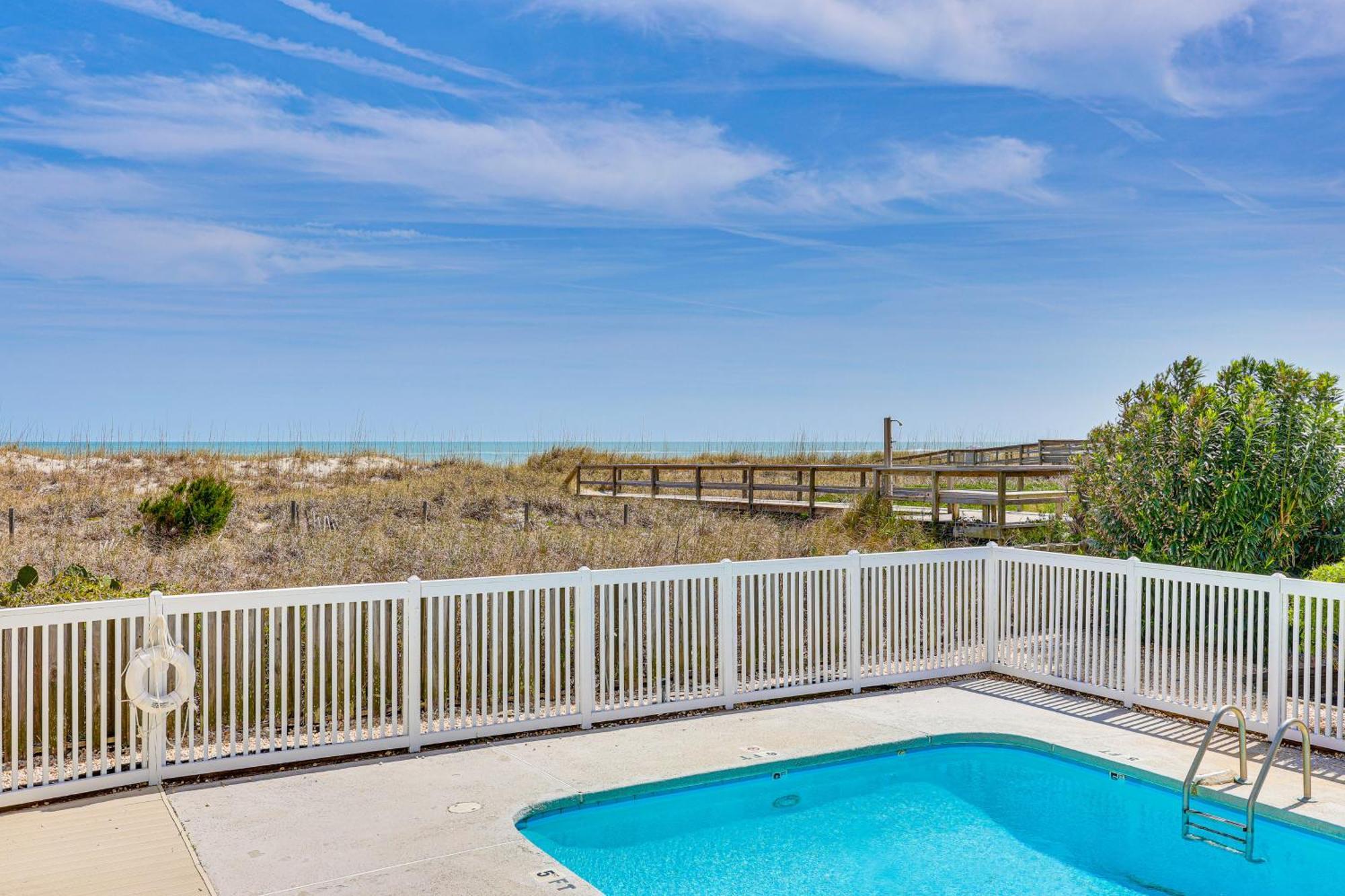 Carolina Beach Condo With Balcony And Ocean Access! Exterior foto