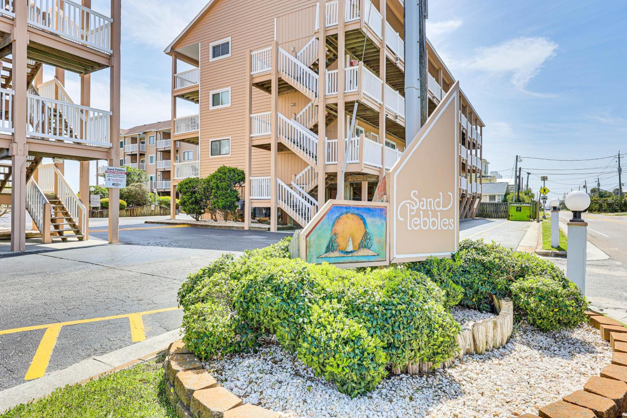 Carolina Beach Condo With Balcony And Ocean Access! Exterior foto